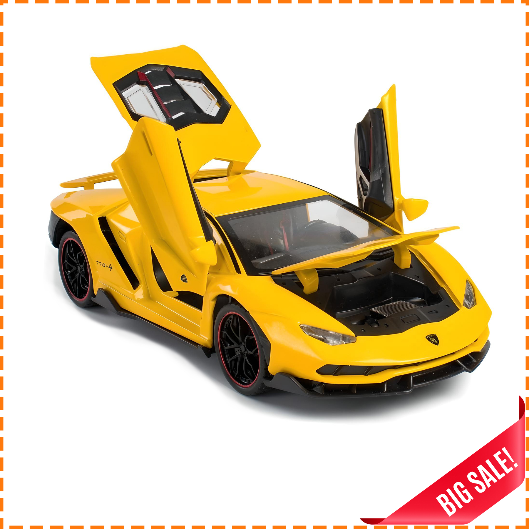 Mô hình Hợp kim Lamborghini LP770 1:24 bán chạy nhất Tiktok - Hình ảnh 4